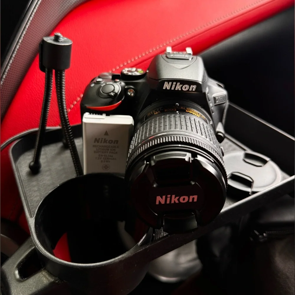 Brand New Nikon. Was used about 3 times. Bundle includes a carrying bag, 18-55mm